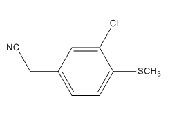 4-乙氰基-2-氯茴香硫醚