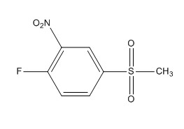 2-Fluoro-5-methylsulfonyl nitrobenzene