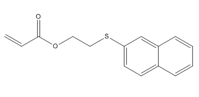 2-Naphthalenylthioethyl acrylate