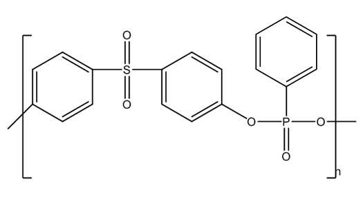 polysulfonyldiphenylene phenyl phosphonate