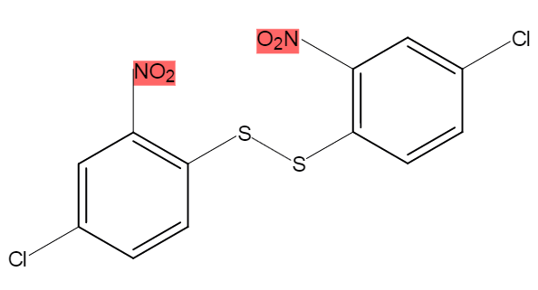 4,4'-Dichloro-2,2'-dinitro diphenyl disufide