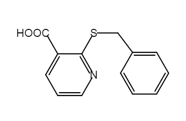 2-Thiobenzyl nicotinic acid